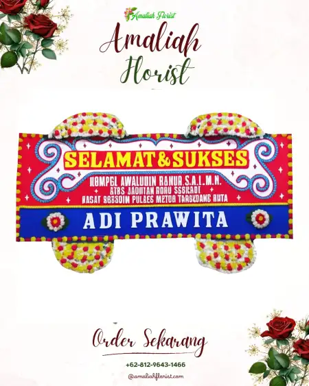 Papan Bunga Ucapan Selamat Ciberung