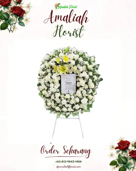 Krans Bunga Duka Ciberung